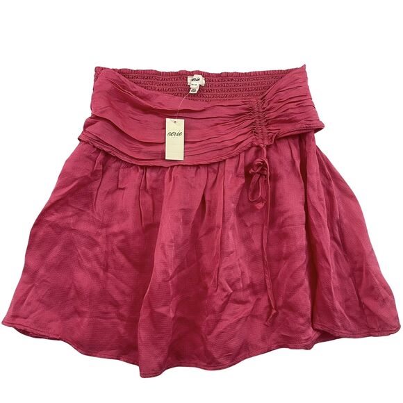 Aerie Ribbed Mini Skirt Womens Size XS Pink NEW MSRP $49.95 - Picture 1 of 8